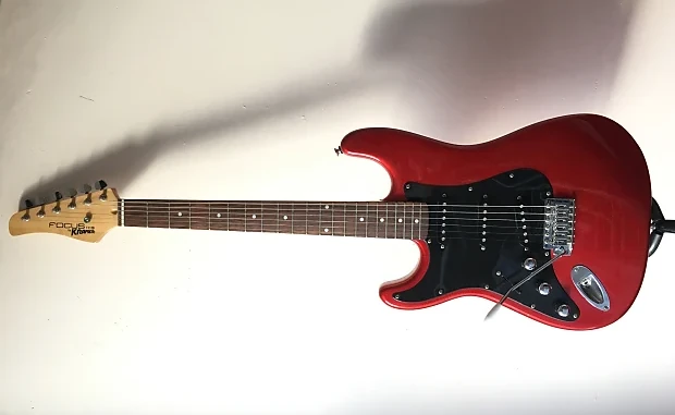 Photo of a Kramer Focus 111S (left-handed) (Left-handed strat-style electric)